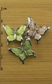 Брошь с эмалью бабочки бр03361